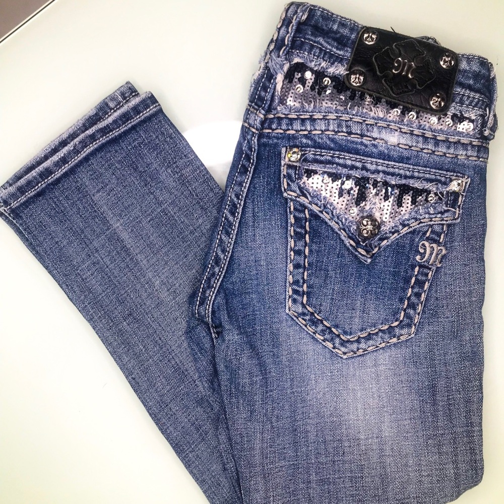 Miss Me - Buckle Jeans Capri